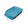 Corbeille a courrier COSY Leitz, Bleu, Lot de 2