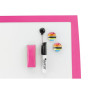 Tableau Blanc 430x585mm JOY Rexel, Rose bonbon