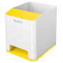 Pot a crayon booster de son dual wow leitz , blanc jaune