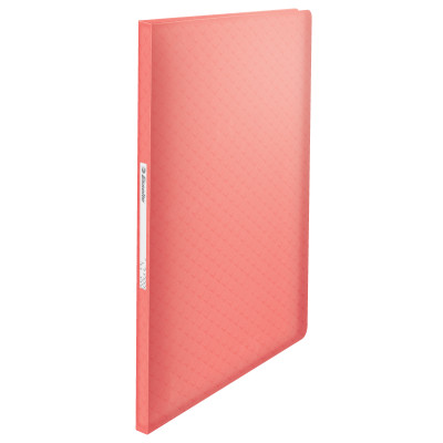Reliure protege-documents 40 Pochette 80 vues COLOUR'BREEZE Esselte, Corail