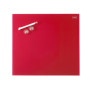 Panneau 300x300 mmimpression pro nobo, verre rouge