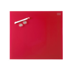 Panneau 300x300 mmimpression pro nobo, verre rouge