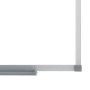 Tableau acier laque 1200x900mm essence nobo , blanc