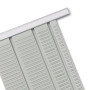 Bandes planning indice 4 32 fentes nobo