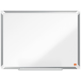 Tableau acier laque 600x450mm premium plus nobo, blanc