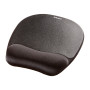 Tapis de souris repose poignet mÉmoire de forme - noir