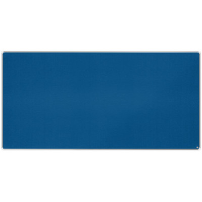 Tableau feutre 2400x1200mm premium plus nobo, bleu