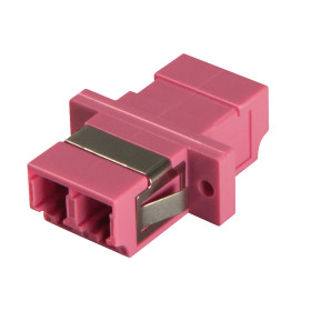 LINDY Double femelle pour fibre optique LC