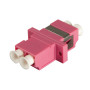 LINDY Double femelle pour fibre optique LC