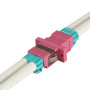 LINDY Double femelle pour fibre optique LC
