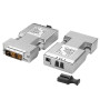 LINDY Kit extender DVI-D Single Link sur fibre optique, 1500m