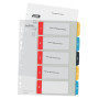 Intercalaire imprimable 1-5 multicolore COSY Leitz, Multicolore