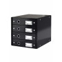 Bloc de classement 4 tiroirs click & store wow leitz , noir