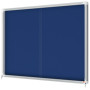 Vitrine d'interieur premium plus nobo feutre bleu 18xa4