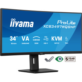 Moniteur 34 iiyama ProLite XCB3497WQSNP-B1 incurvé HDR