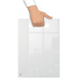 Mini tableau Blanc portable bloc-notes de bureau A4 Nobo en acrylique, Transpare