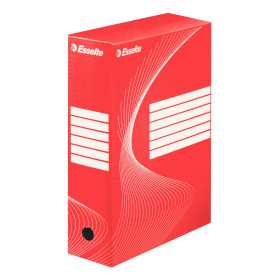 Boite d'archives 100mm Rouge BOXY VIVIDA Esselte , Rouge