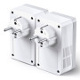 TP-LINK TL-PA4015PKIT NANO CPL 600 AVEC PRISE - PACK DE 2
