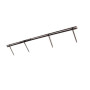 Peigne VELOBIND GBC S1 25x297mm, Lot 100, Noir