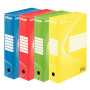 Boite d'archives 80mm boxy vivida esselte, lot de 10, assortis