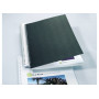 Couverture LinenWeave A4 Noirs (100)