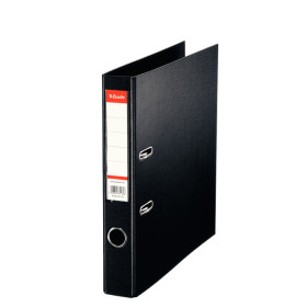 Classeur a levier a4 standard pp pp 50mm esselte, noir