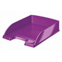 Corbeille a courrier standard leitz plus, violet