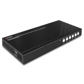 LINDY Switch de présentation Seamless Extender HDBaseT, 5 Ports - Emetteur