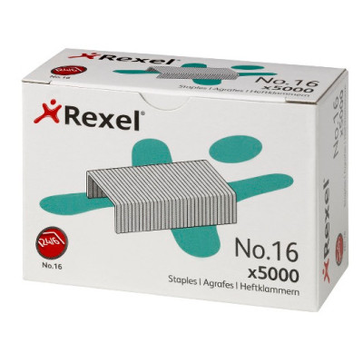 Agrafes nº 16 (24 6) Rexel, pack de 5 000