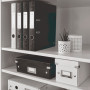 Classeur a levier 180° plastifie 50 mm wow leitz, noir