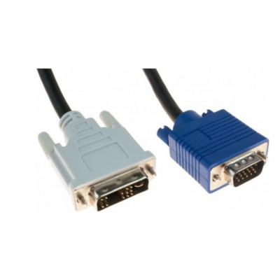 CORD.ECRAN DVI-A VGA HD15M -5M
