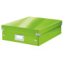 Format moyen avec organiseur, leitz click & store wow leitz, vert