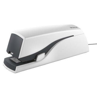 Agrafeuse electrique, Leitz FlatClinch 20 feuilles, Blanc perle