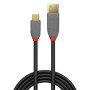 LINDY Câble USB 3.2 type A vers C, 10Gbit s, Anthra Line, 2m
