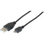 CORDON USB 2.0 ECO A   MICRO B NOIR -3 M