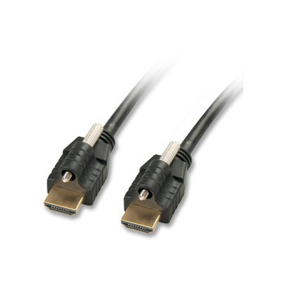 LINDY Câble Premium HDMI® compatible HDMI 2.0 Ultra HD, avec Ethernet & 2x verro