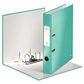 Classeur a levier 180° plastifie 50 mm WOW Leitz, Menthe
