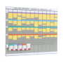 Kit planning annuel 13 colonnes 32 fentes nobo