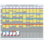 Kit planning annuel 13 colonnes 32 fentes nobo