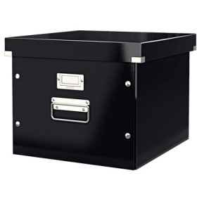 Boite de rangement pour dossiers suspendus click & store wow leitz , blanc