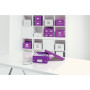Format moyen avec organiseur, leitz click & store wow leitz, violet