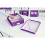 Format moyen avec organiseur, leitz click & store wow leitz, violet