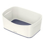 Mybox bac de rangement wow leitz , blanc gris