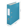 Classeur a levier standard 180° dos 82mm COSY Leitz, Bleu