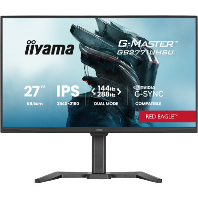 Moniteur 27 iiyama G-MASTER Red Eagle 4K UHD Noir mat 3840 x 2160 PRH