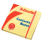 Notes repositionnables 75X75 RUBAFIX Esselte Jaune