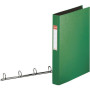 Classeur 4 anneaux carton recouvert pp standard 35 mm vivida esselte, vert