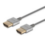 LINDY Câble HDMI Ultra High Speed Slim, 0.5m