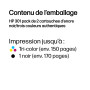 Hp ink n9j72ae no.301 multipack black + color bk c m y