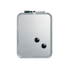 Tableau slimline gris 280 x 220 mm nobo, argent